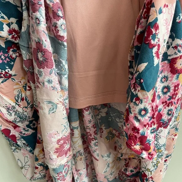 Boutique Savanna Jane Flowy Floral Patchwork Dress - Picture 7 of 10